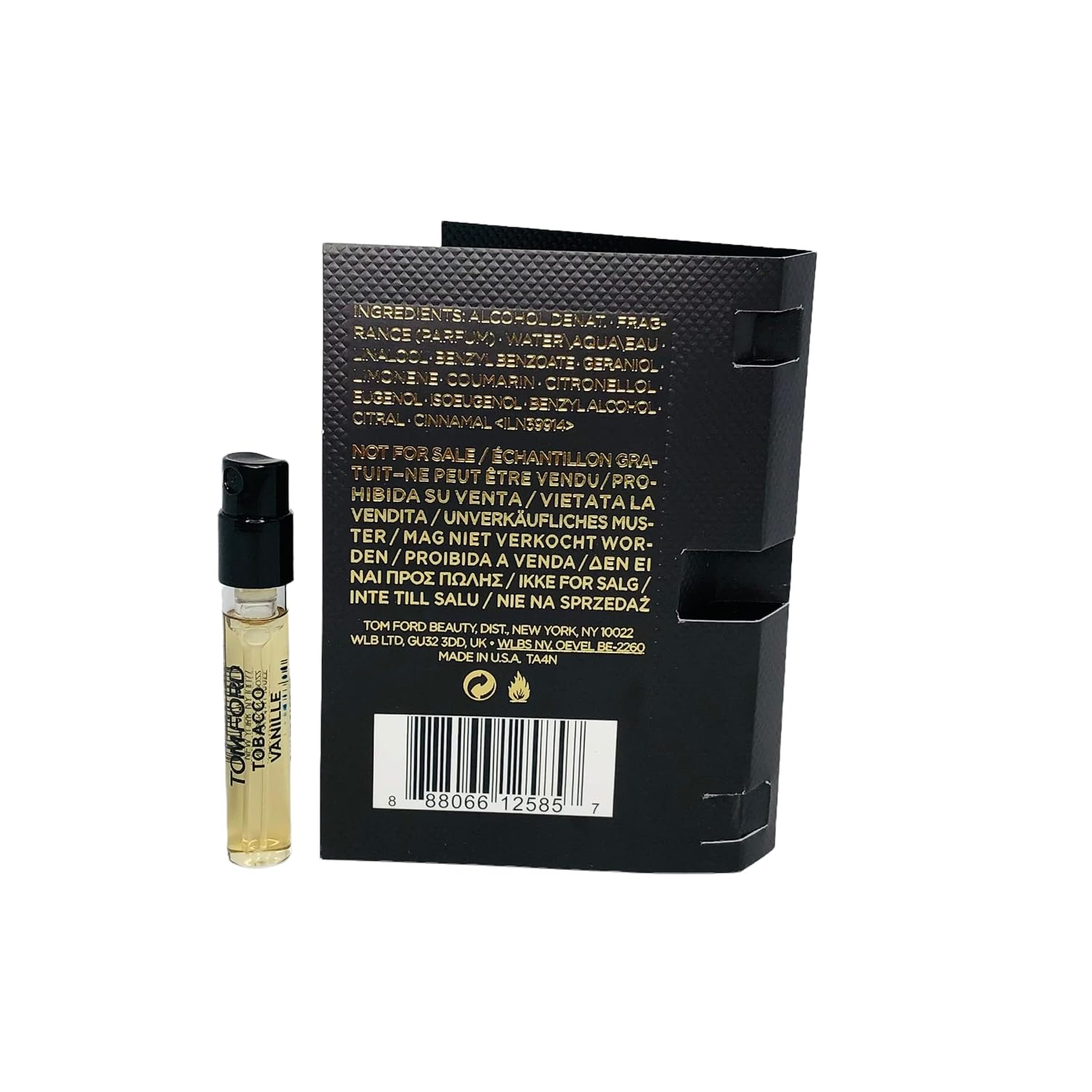 PERFUME TOM FORD TOBACCO VANILLE MUESTRA 1.5ML - 2