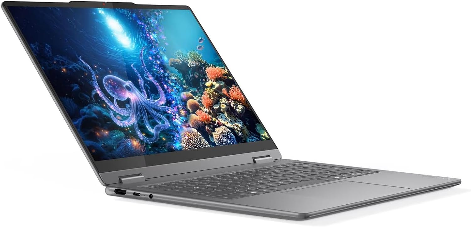 LAPTOP 2 EN 1 LENOVO YOGA 7I ULTRA 7 16GB LPDDR5X 1TB SSD OLED CON YOGA PEN - 2