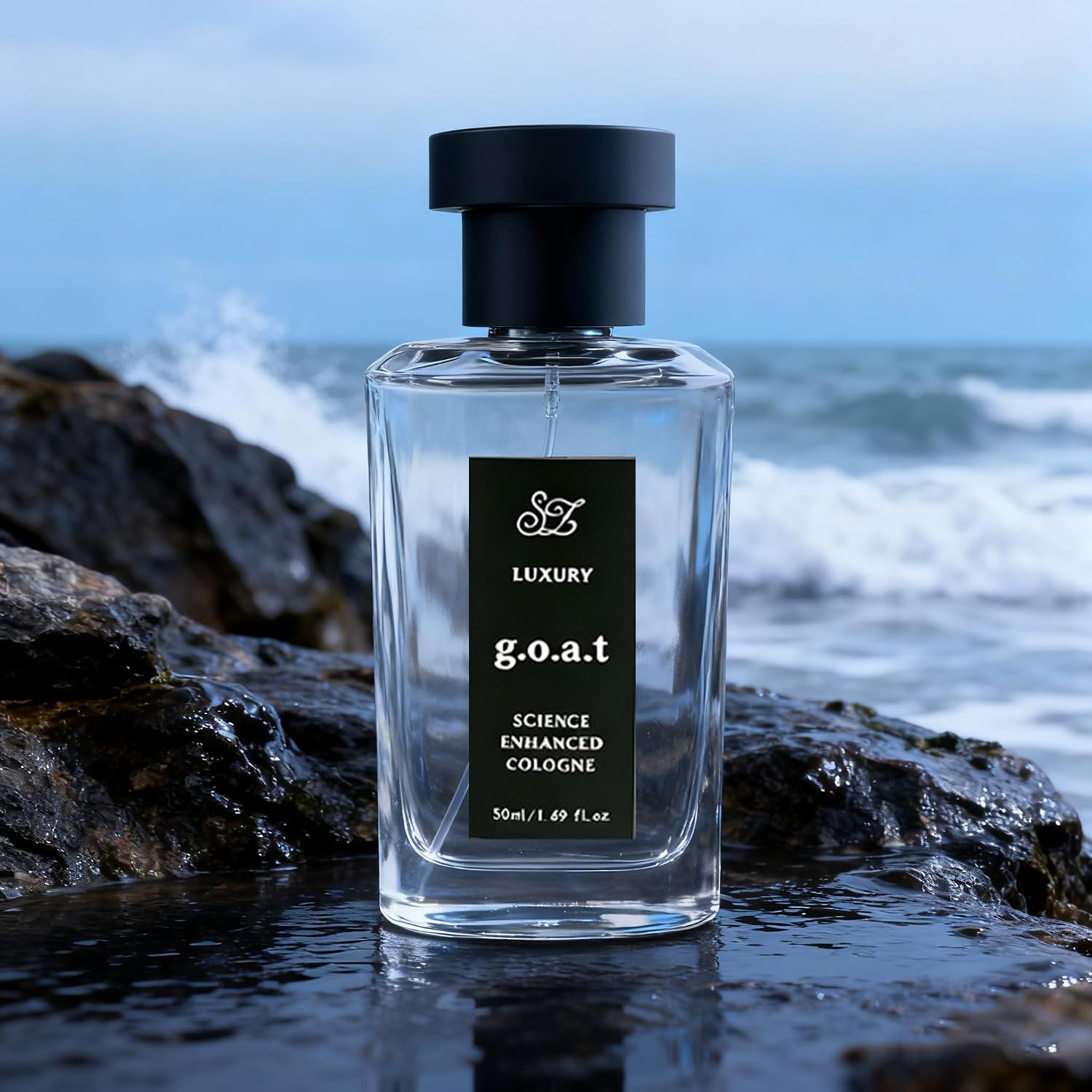 PERFUME OUSHANG MIDNIGHT MARINE EAU DE PARFUM 50ML OCEAN CITRUS Y WOODY AMBER - 2