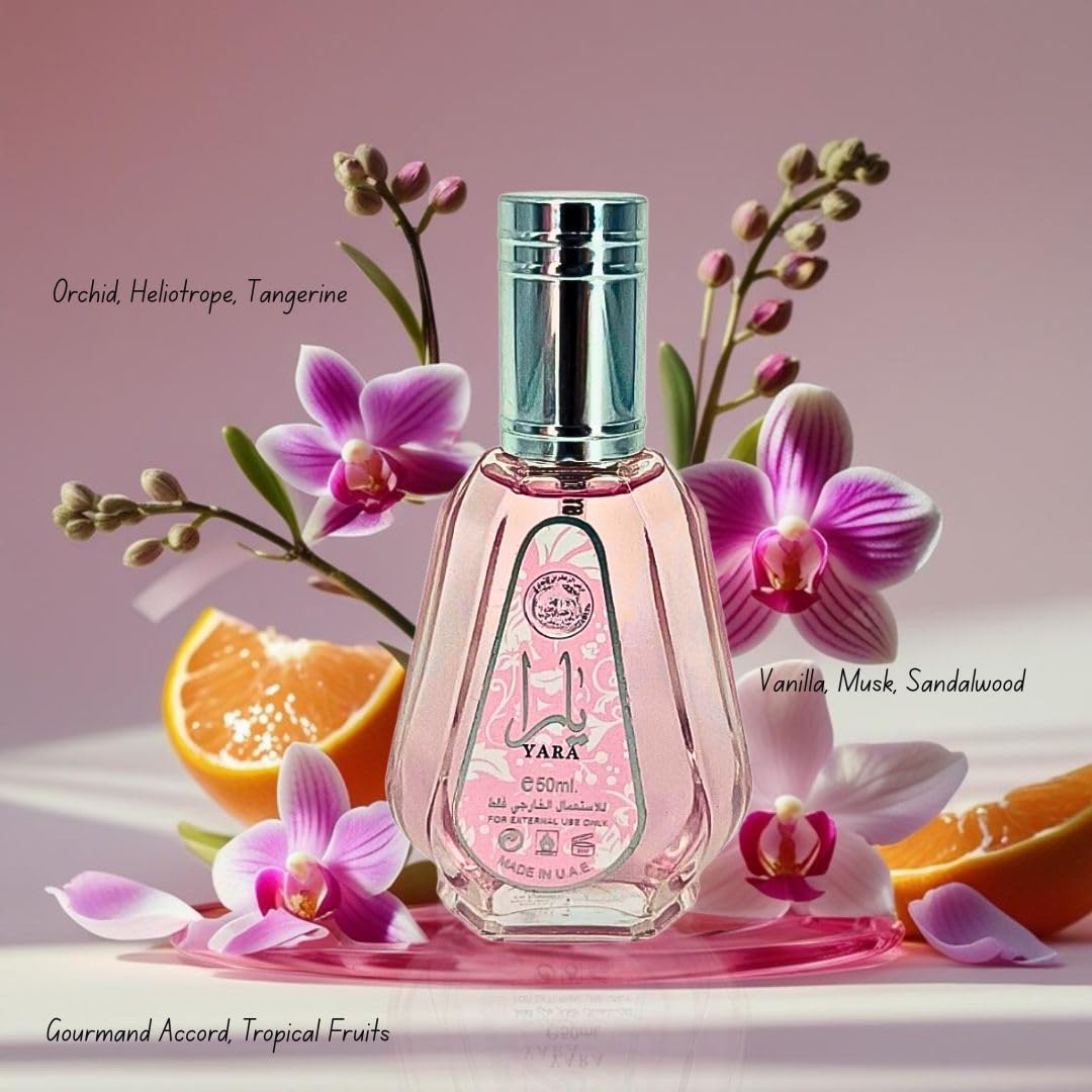 SET DE FRAGANCIAS ARD AL ZAAFARAN YARA Y PINK BLUSH SHAMS AL EMARAT KHUSUSI EAU DE PARFUM 50 ML - 3