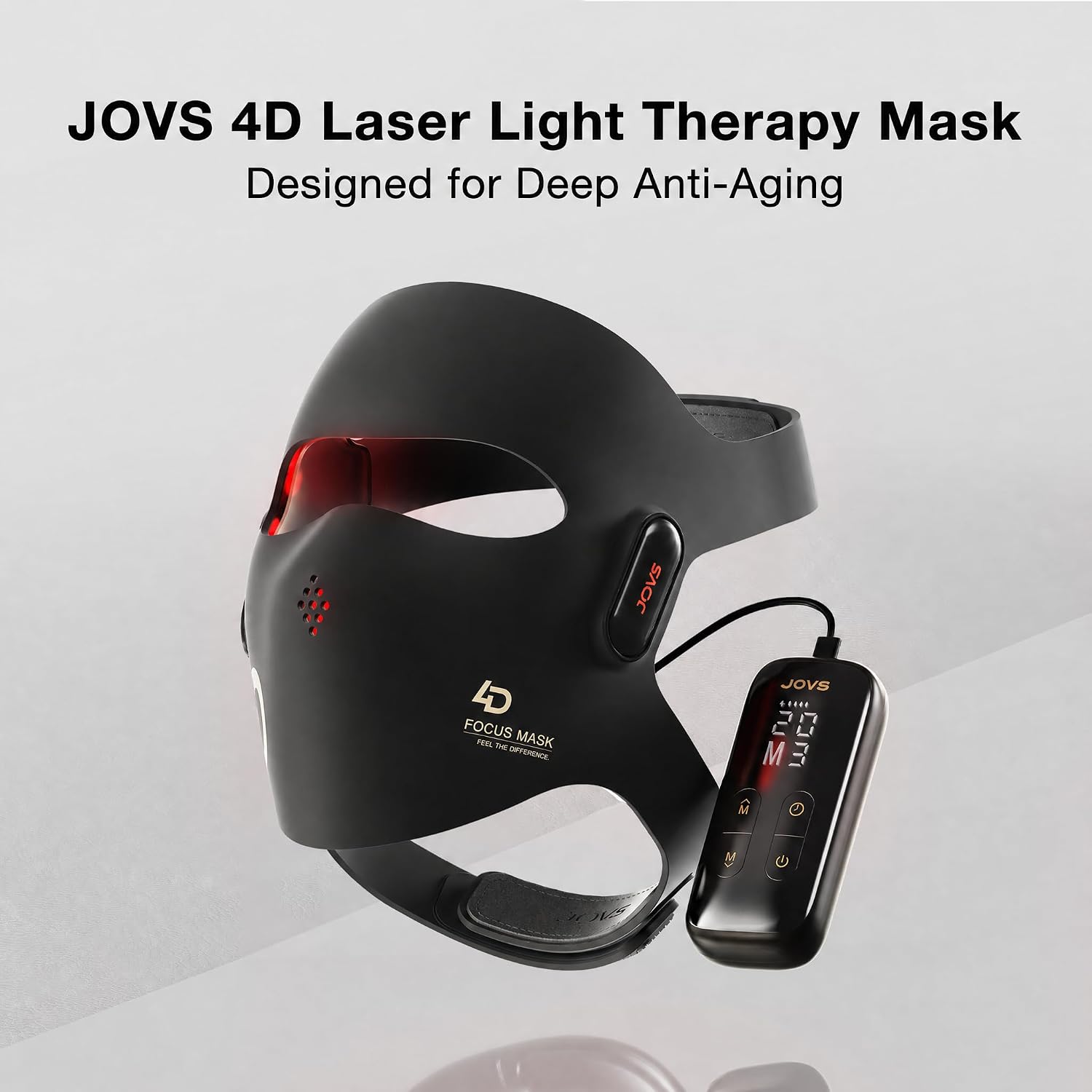 ALMOHADA TERAPÉUTICA JOVS RED LIGHT THERAPY MASK PARA ROSTRO - 3