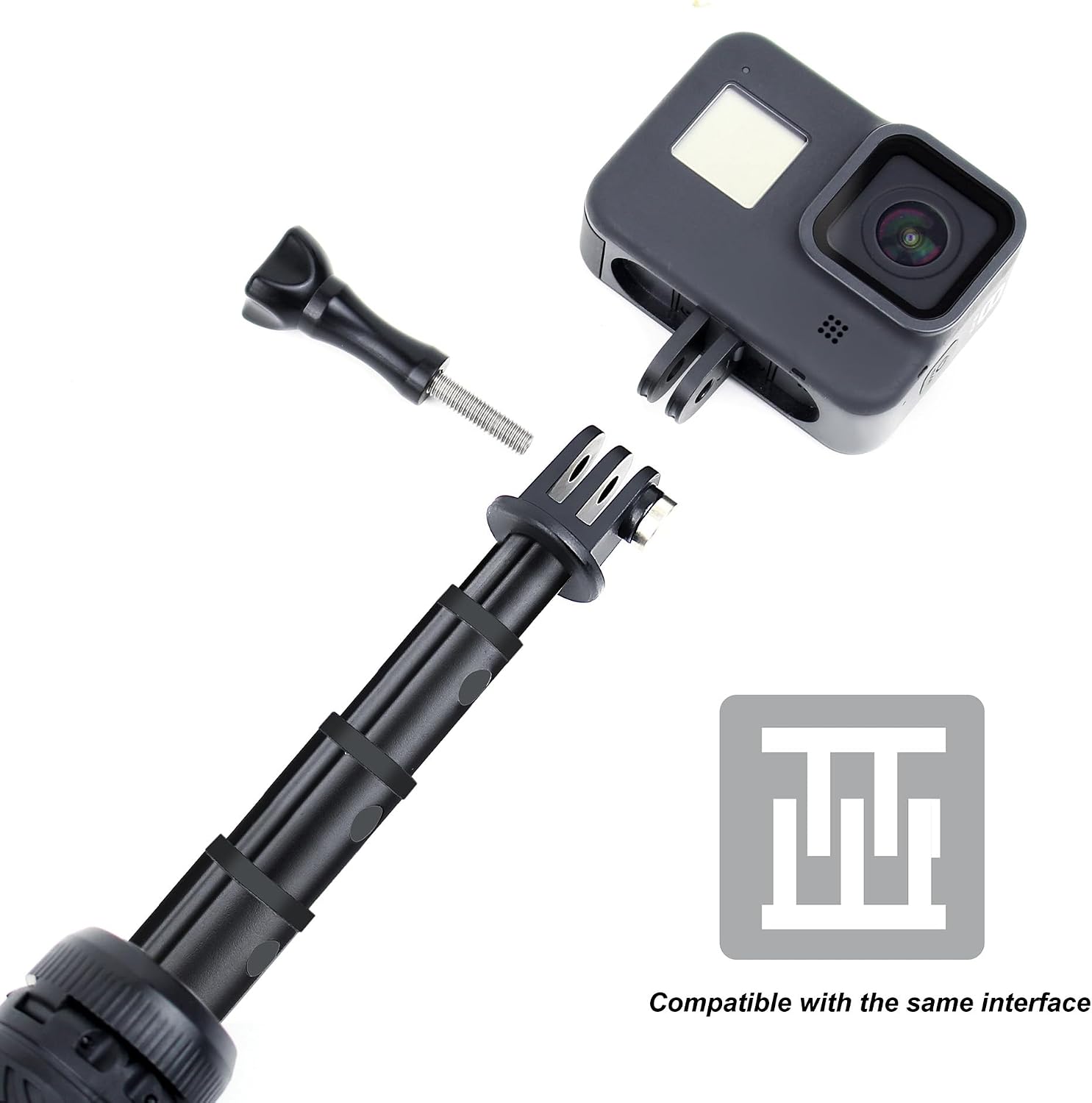 TRÍPODE SUMERGIBLE GEPULY PARA CÁMARAS GOPRO/INSTA360/DJI ACTION 6 - 2