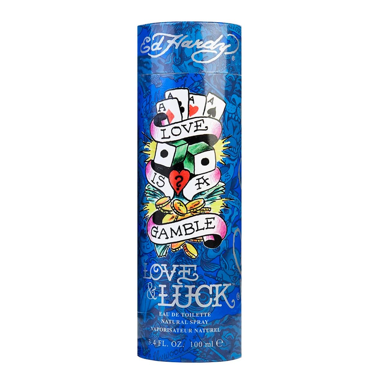 PERFUME ED HARDY LOVE Y LUCK EAU DE TOILETTE PARA HOMBRE 100 ML - 3