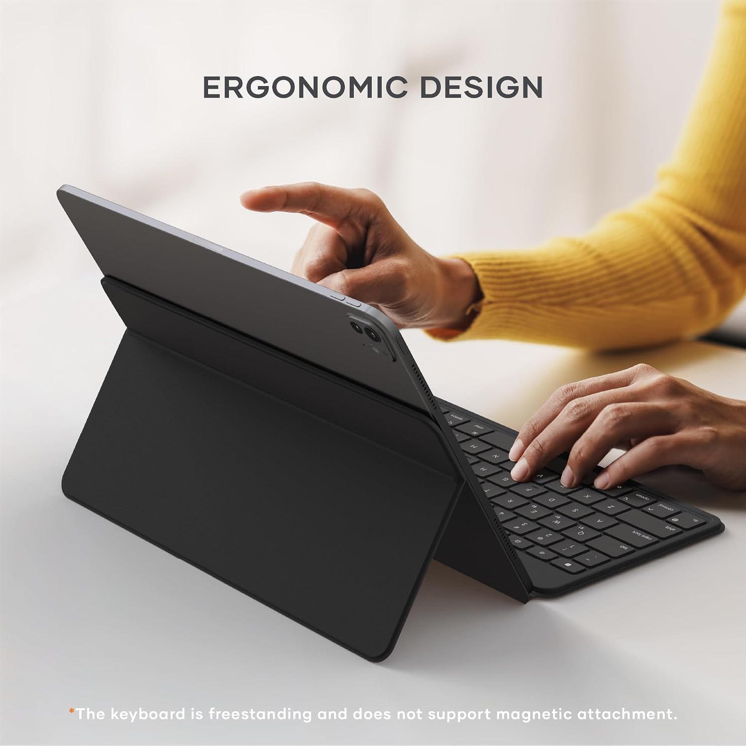 TECLADO BLUETOOTH SATECHI ONTHEGO PARA 3 DISPOSITIVOS, NEGRO - 5
