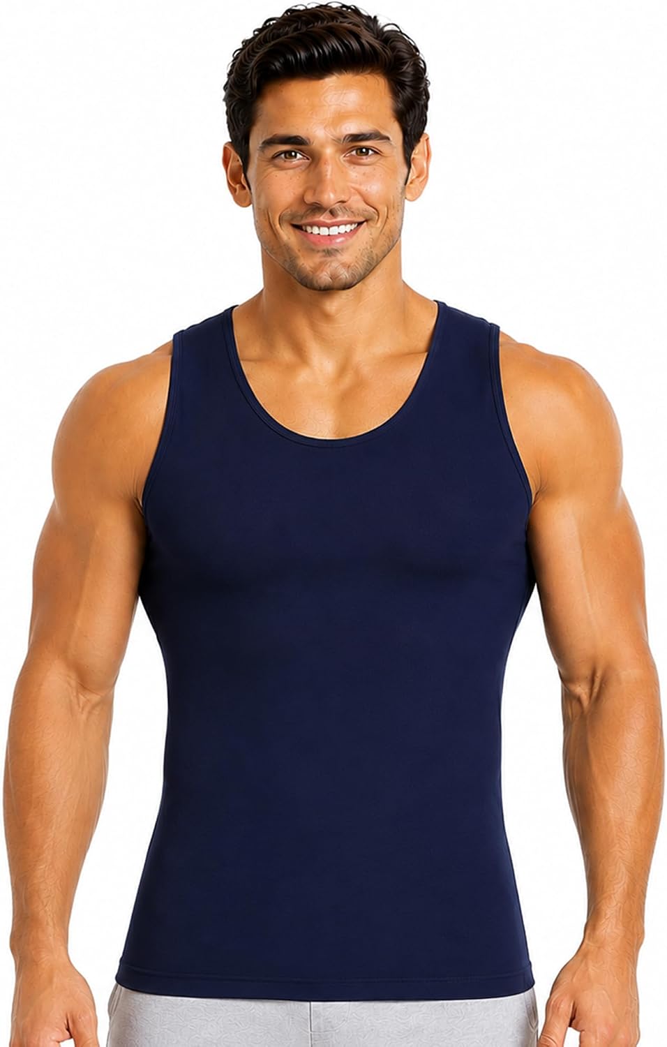 CAMISETA SIN MANGAS COMPRESIVA INSTA SLIM 3 UNIDADES - 2