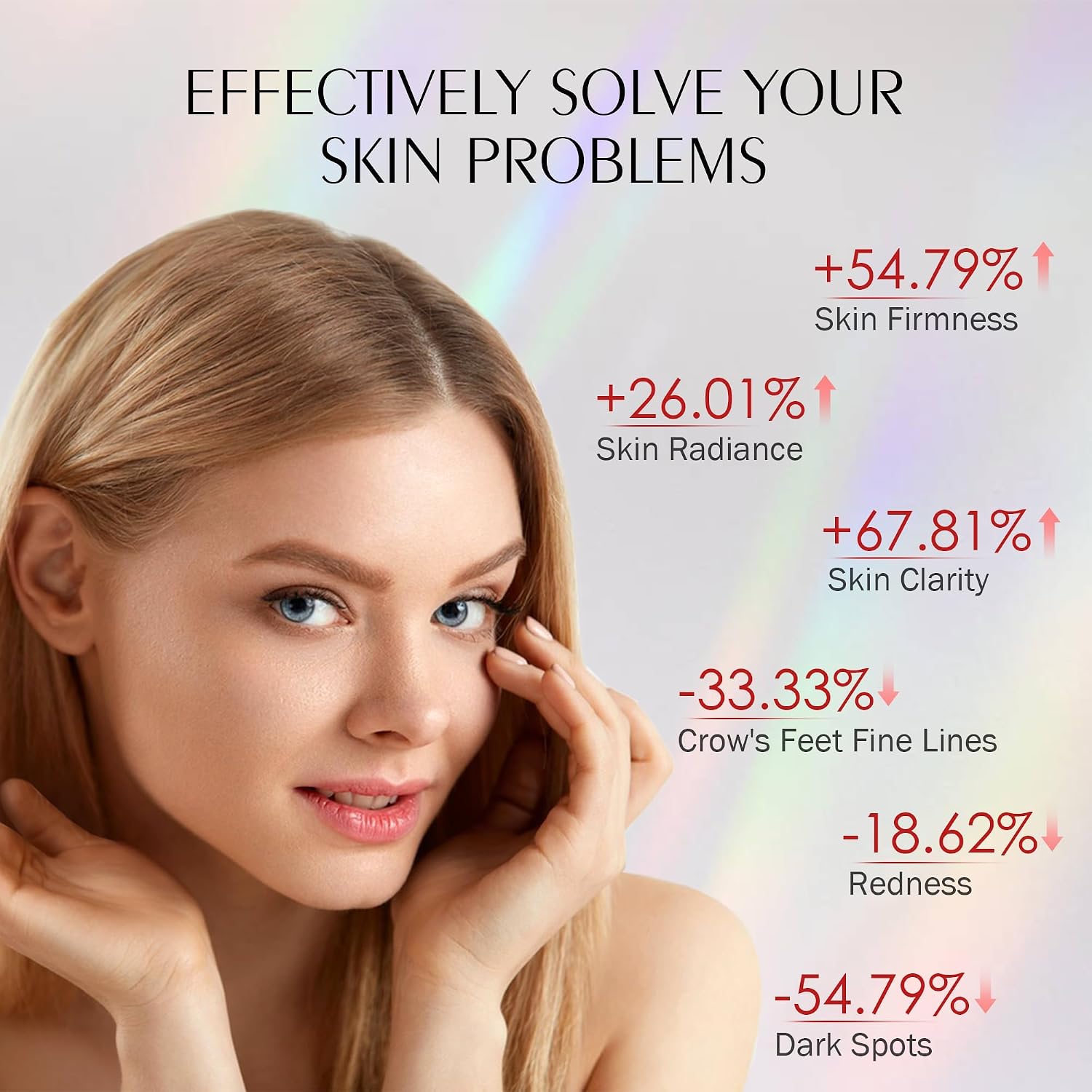 MASCARILLA FACIAL RELUIEN RED LIGHT CON LED Y CONTROL REMOTO BLANCO - 2