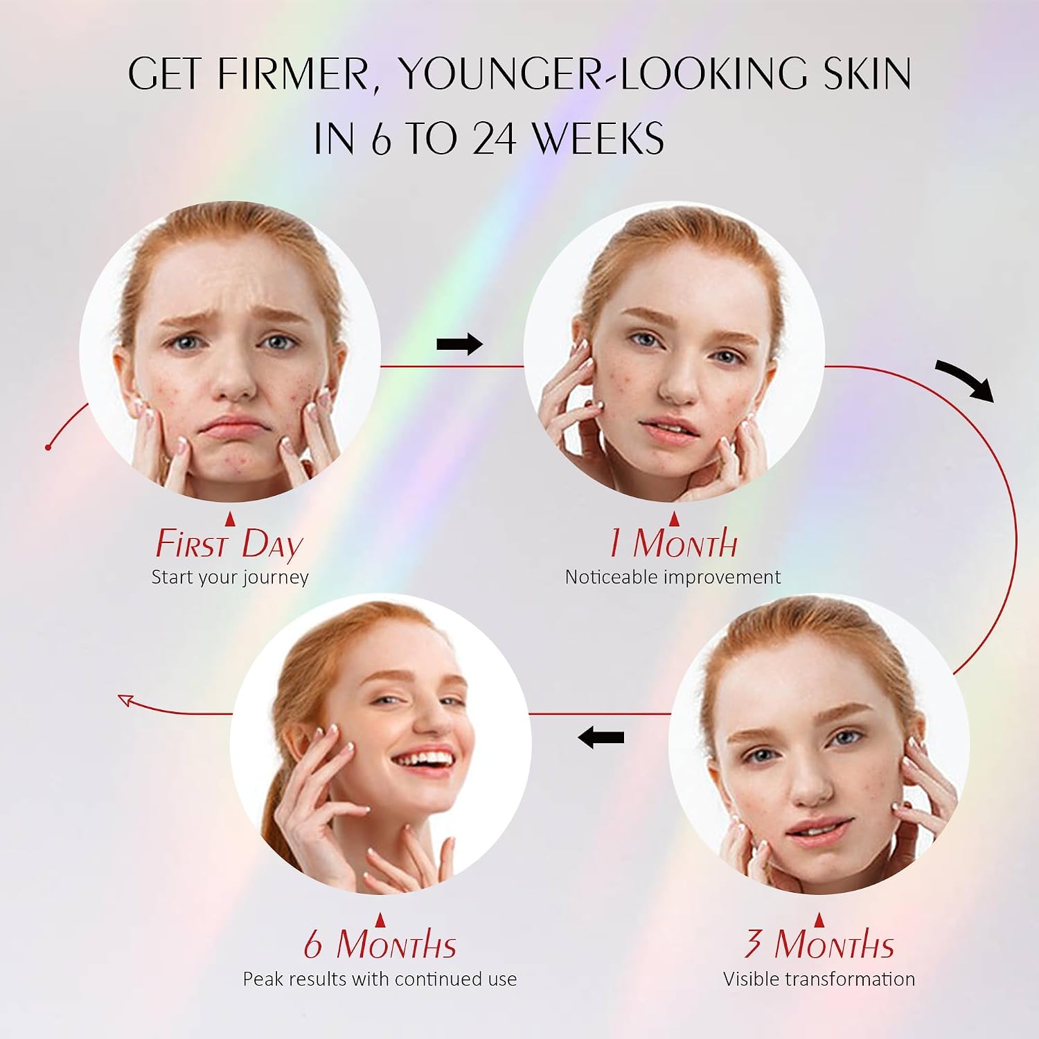 MASCARILLA FACIAL RELUIEN RED LIGHT CON LED Y CONTROL REMOTO BLANCO - 5