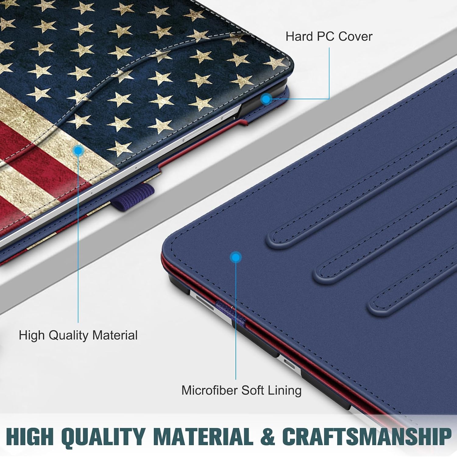 FUNDA MULTIÁNGULO FINTIE PARA SAMSUNG GALAXY TAB S10 LITE/S10 FE/S9 FE 10.9'' - 5