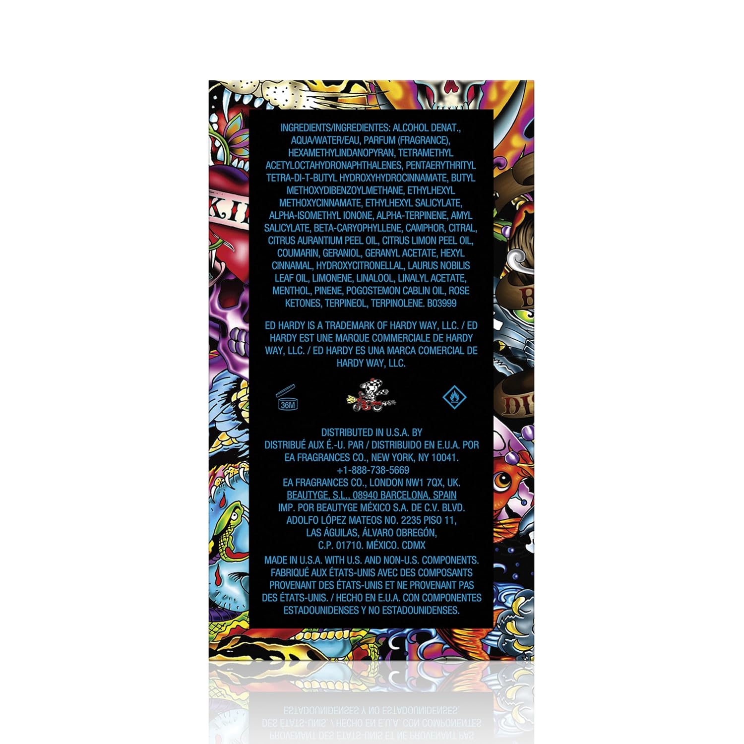 PERFUME ED HARDY HEARTS Y DAGGERS EAU DE TOILETTE PARA HOMBRE 100 ML - 3