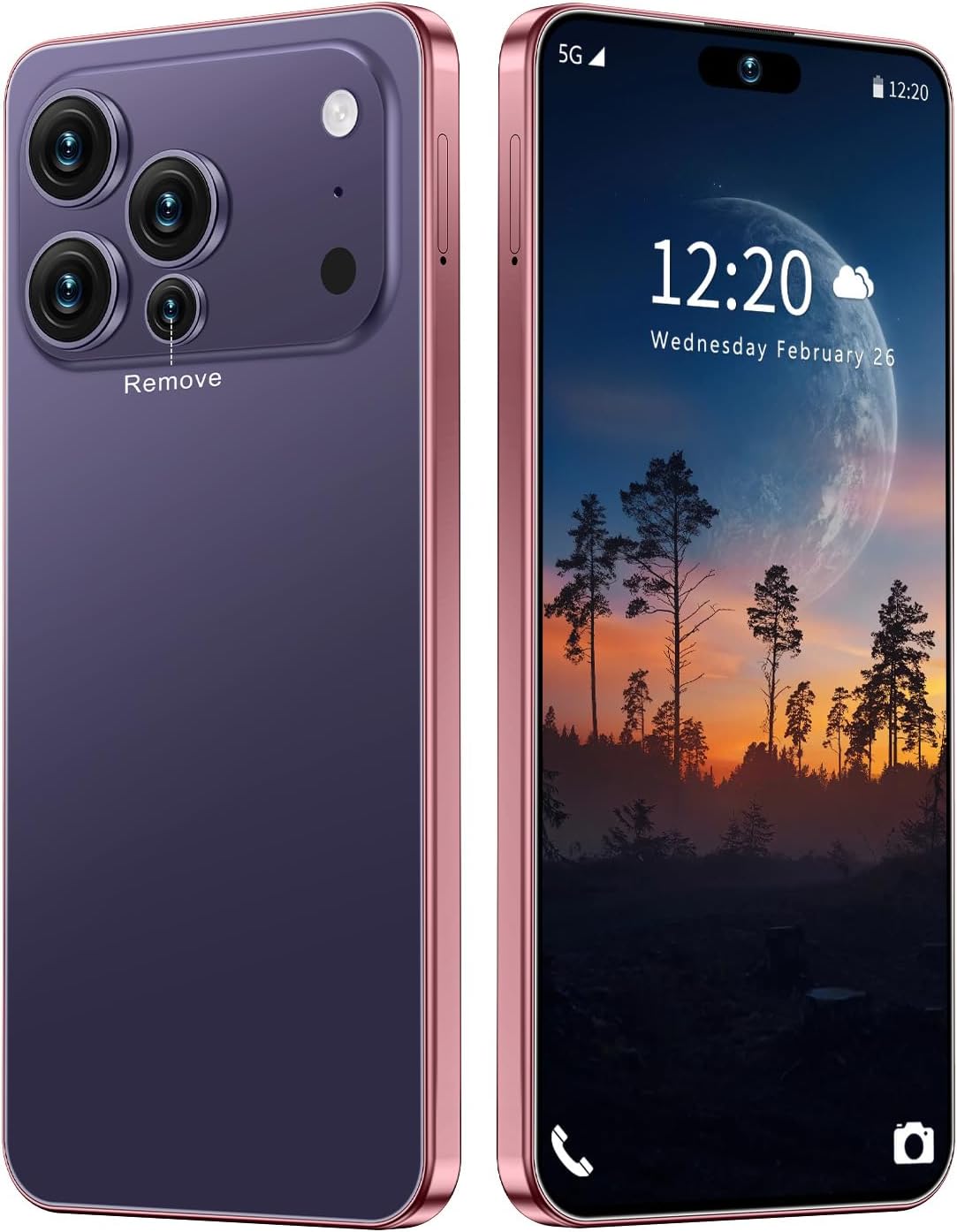 SMARTPHONE HUNESS 17 PM 16+512GB ANDROID 15 6.99' DEEP PURPLE - 1