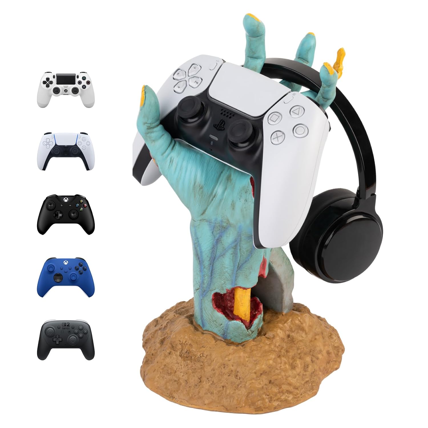 SOPORTE PARA CONTROL Y AUDÍFONOS GRUPO ERIK GAMING - 1