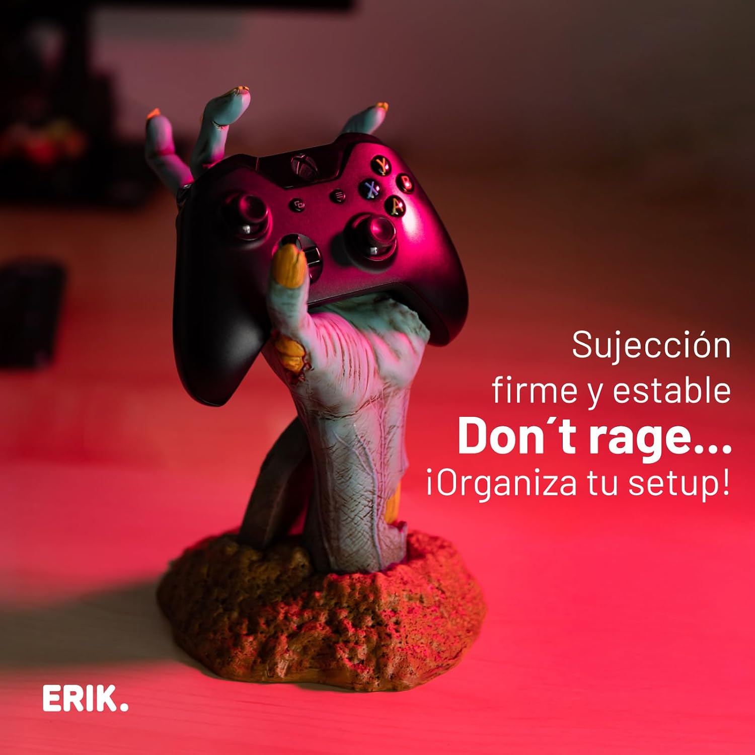 SOPORTE PARA CONTROL Y AUDÍFONOS GRUPO ERIK GAMING - 5