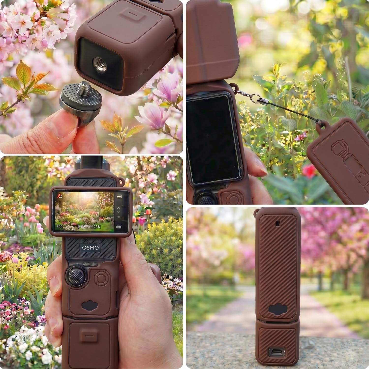 CARCASA PARA DJI OSMO POCKET 3/XTRA MUSE CON PROTECTOR DE LENTE Y PANTALLA MINGVEN - 5