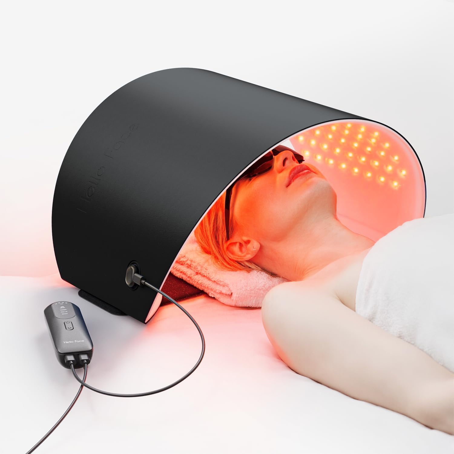 ALMOHADA TERAPÉUTICA HELLO FACE L6 CON TERAPIA DE LUZ ROJA PARA ROSTRO Y CUELLO - 1