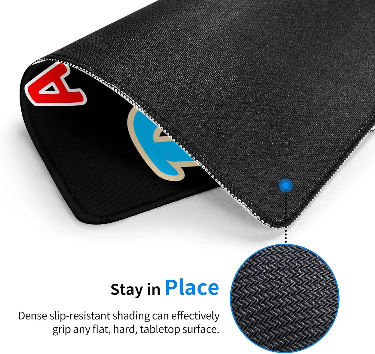MOUSE PAD PERSONALIZADO HSPOILDOGED 20 X 24 CM CON BORDE COSIDO ANTIDESLIZANTE - 3