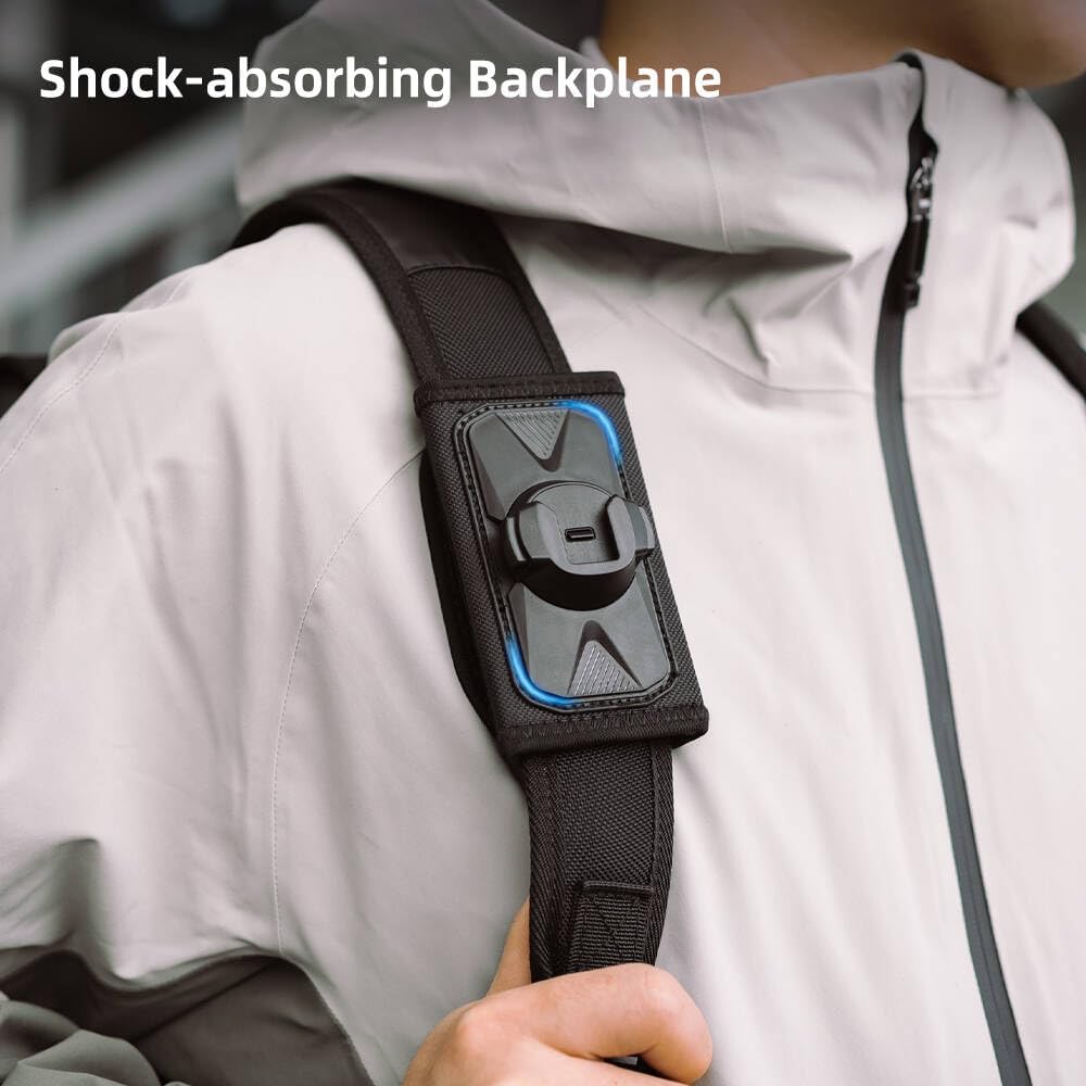 SOPORTE PARA MOCHILA CON LIBERACIÓN RÁPIDA SUREWO COMPATIBLE CON DJI OSMO Y GOPRO - 4