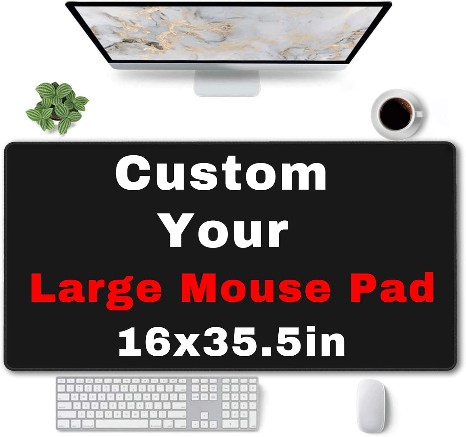 MOUSE PAD PARA GAMING HSPOILDOGED PERSONALIZADO 40 X 90 CM - 1