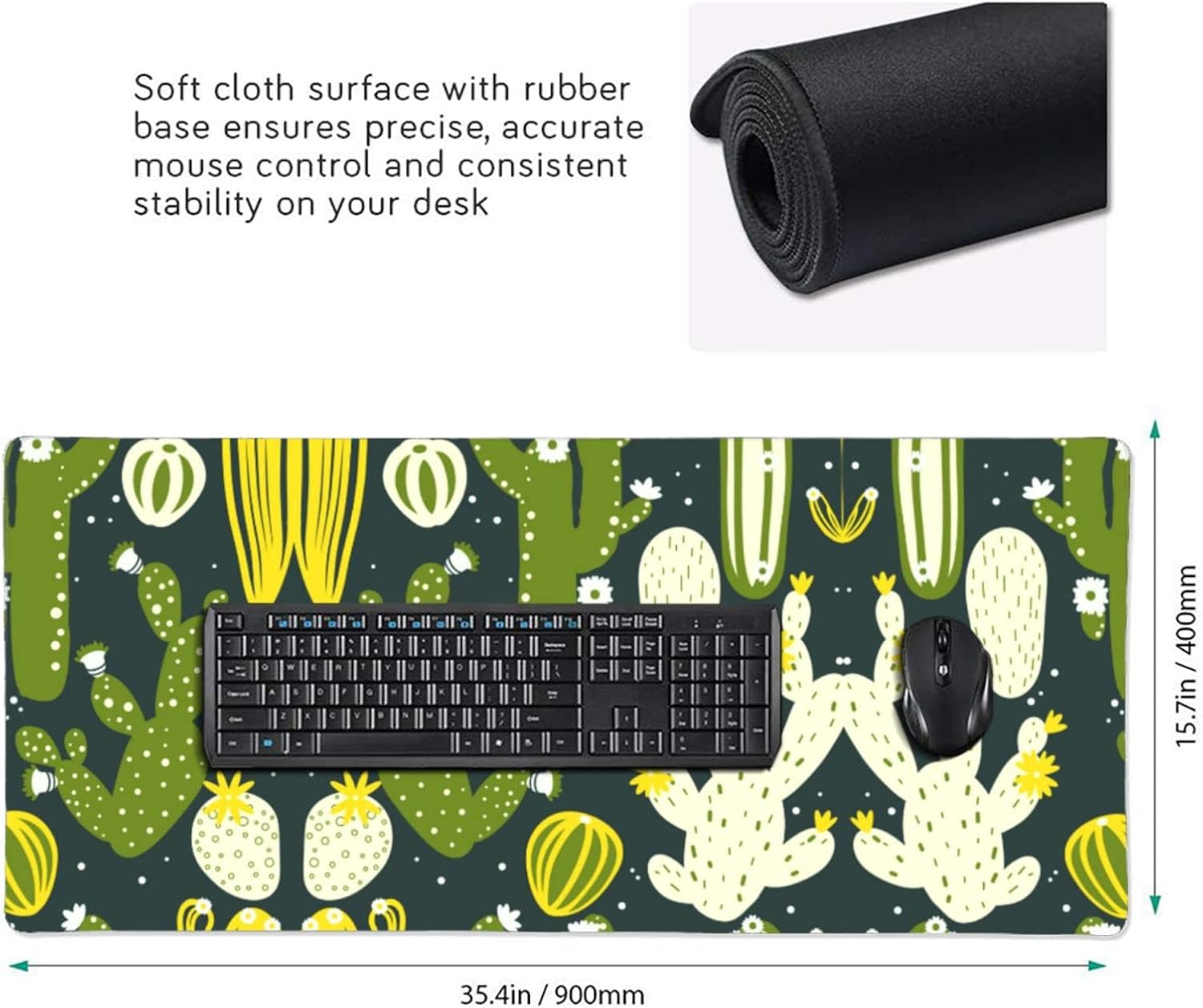 MOUSE PAD PARA GAMING HSPOILDOGED PERSONALIZADO 40 X 90 CM - 2
