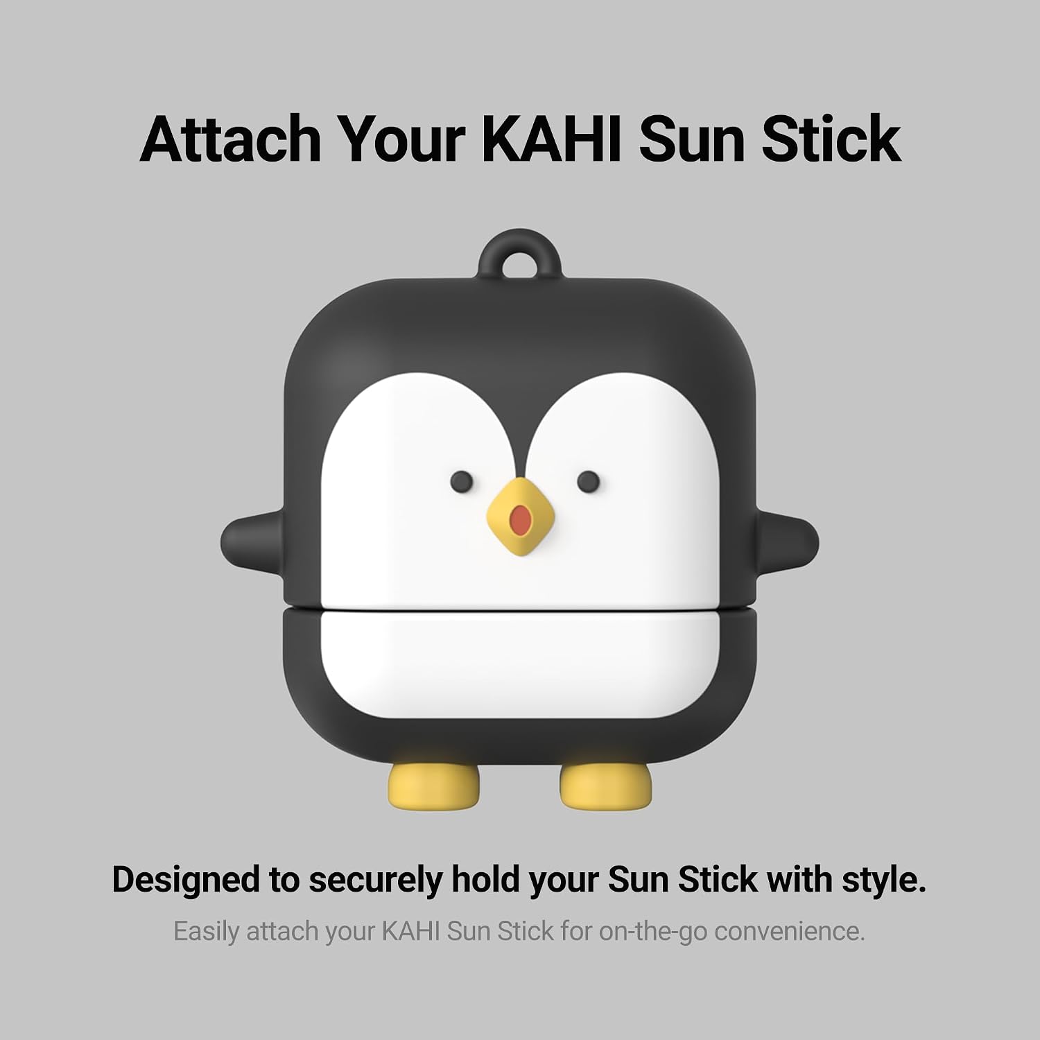 LLAVERO KAHI AIRY FIT SUN STICK PINGUINO DE SILICONA - 5