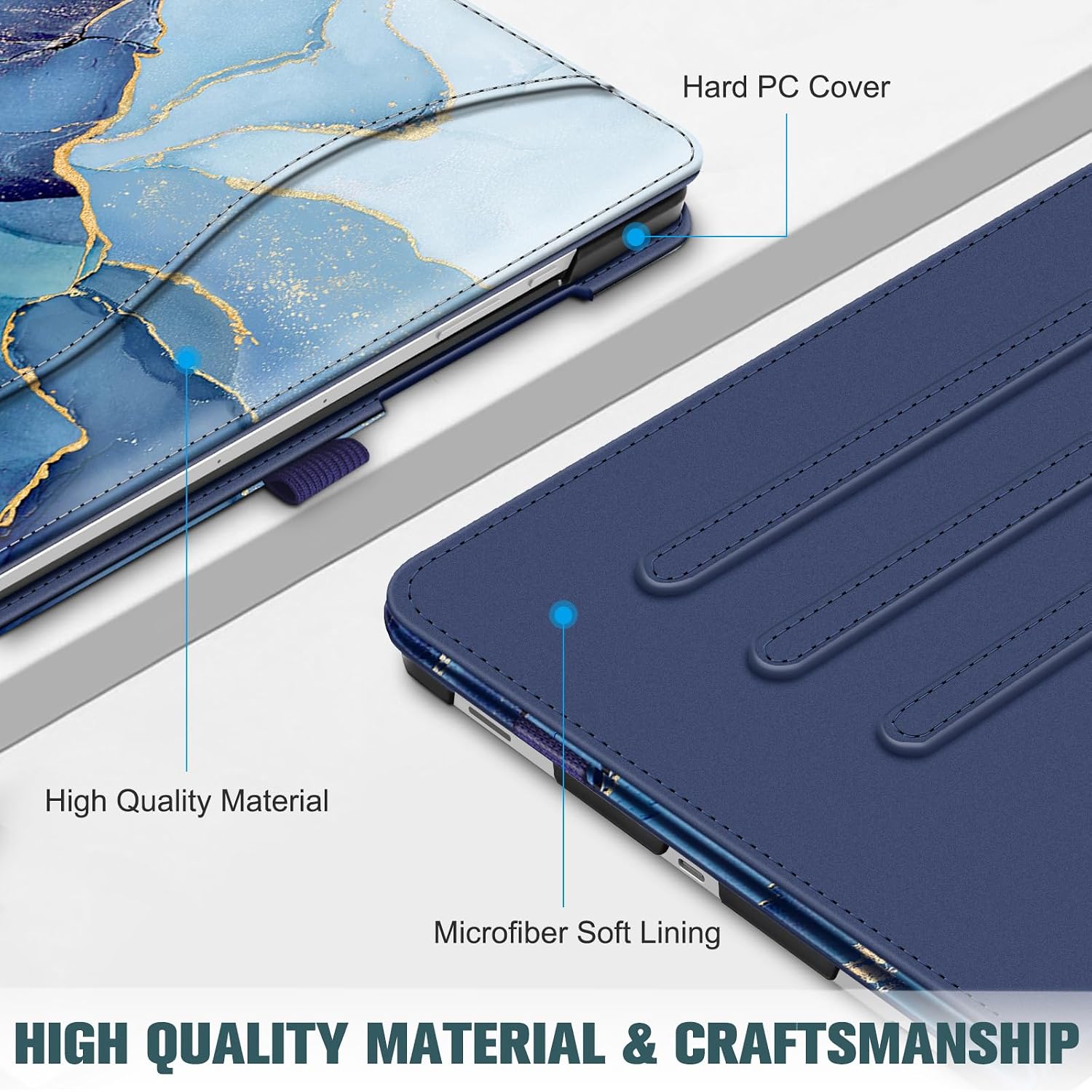 FUNDA MULTIÁNGULO FINTIE PARA SAMSUNG GALAXY TAB S10 LITE/S10 FE/S9 FE 10.9'' - 5