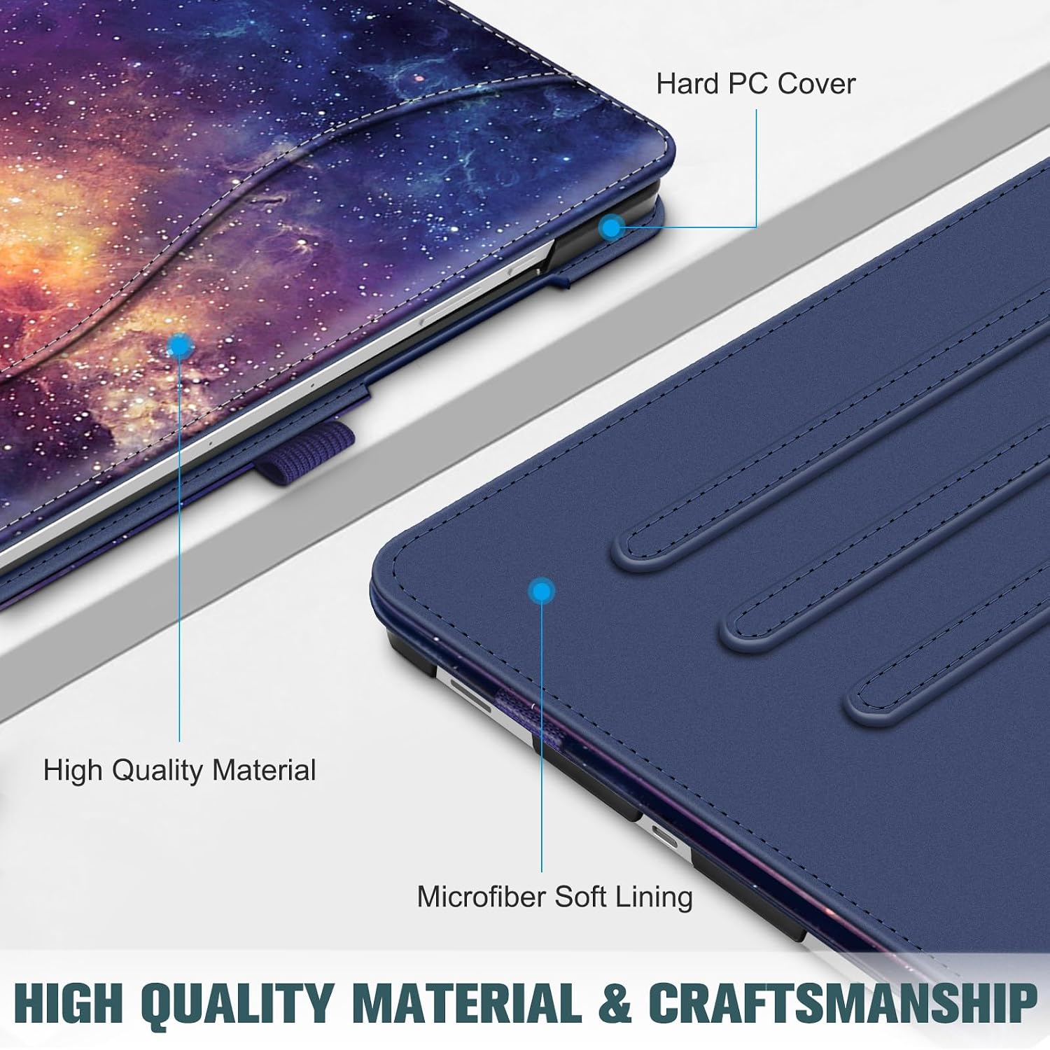FUNDA MULTIÁNGULO FINTIE PARA SAMSUNG GALAXY TAB S10 LITE/S10 FE/S9 FE 10.9'' - 5
