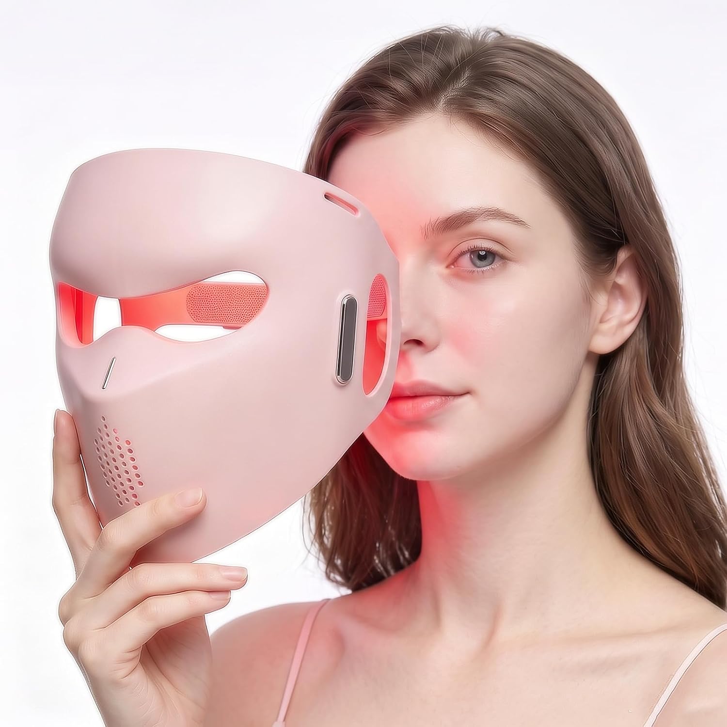 MÁSCARA FACIAL LED OWNATURE CON LUZ INFRARROJA CERCANA, ROJA Y AZUL PARA REJUVENECIMIENTO PROFESIONAL - 1