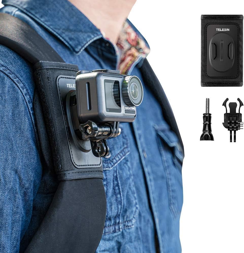 SOPORTE PARA MOCHILA TELESIN PARA CÁMARAS GOPRO Y SIMILARES - 1