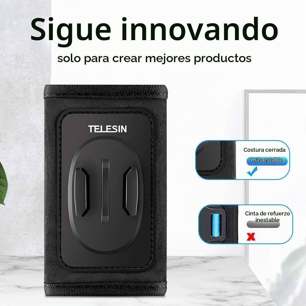 SOPORTE PARA MOCHILA TELESIN PARA CÁMARAS GOPRO Y SIMILARES - 3