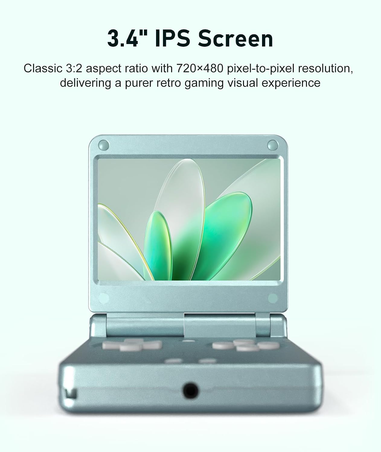 CONSOLA PORTÁTIL RGAMBERNIC RG SP FLIP 16GB LINUX PANTALLA 3.4'' IPS - 2