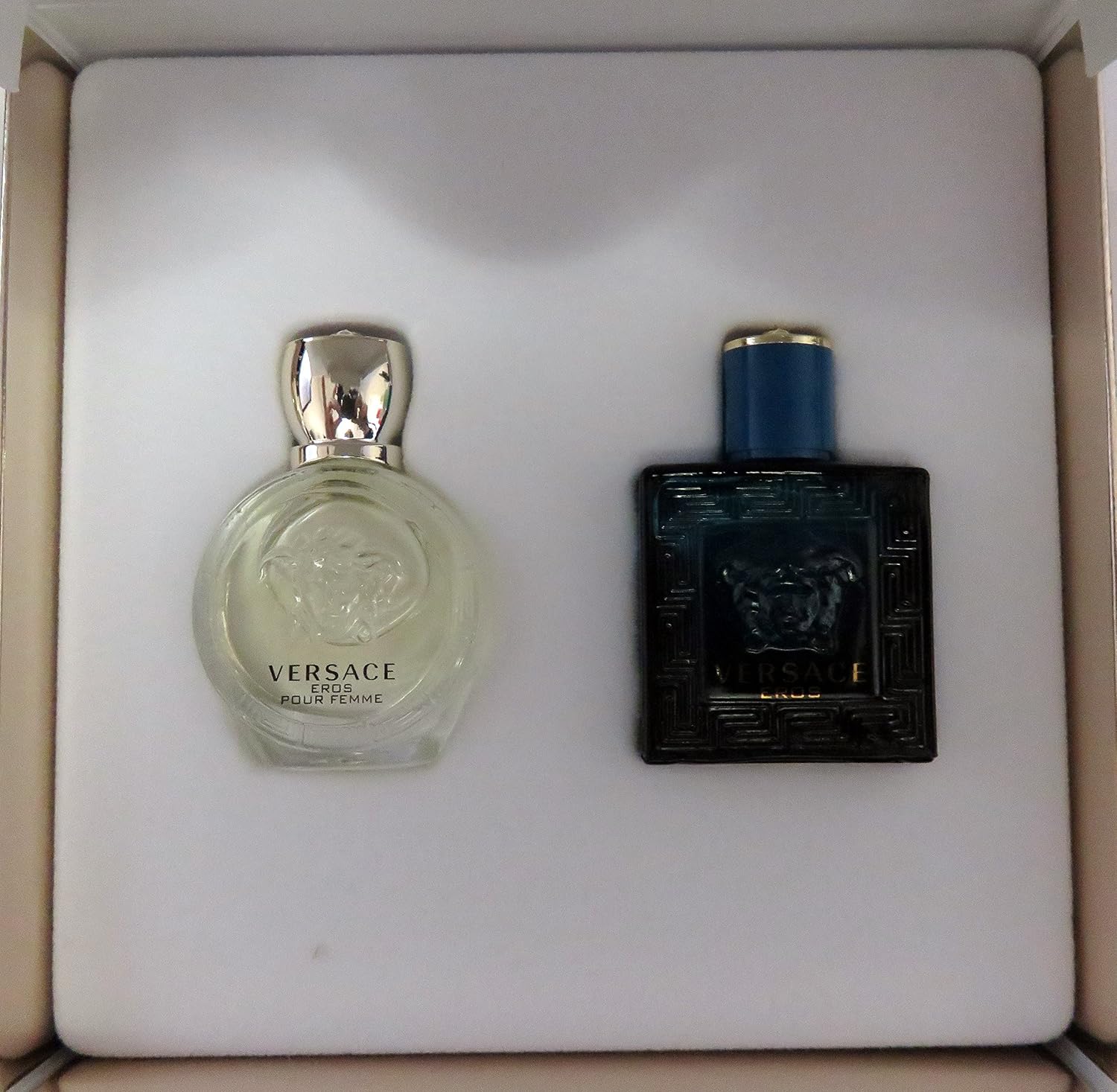 SET DE FRAGANCIAS VERSACE VERSACE EROS UNISEX 5ML EDP SPLASH Y 5ML EDT SPLASH - 2