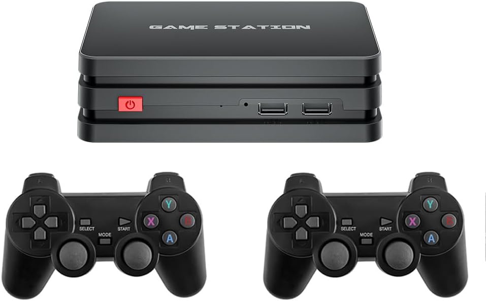 CONSOLA MINI ARCADE ORITI FULL HD CON 10000 JUEGOS Y DOS GAMEPADS CON CABLE - 1