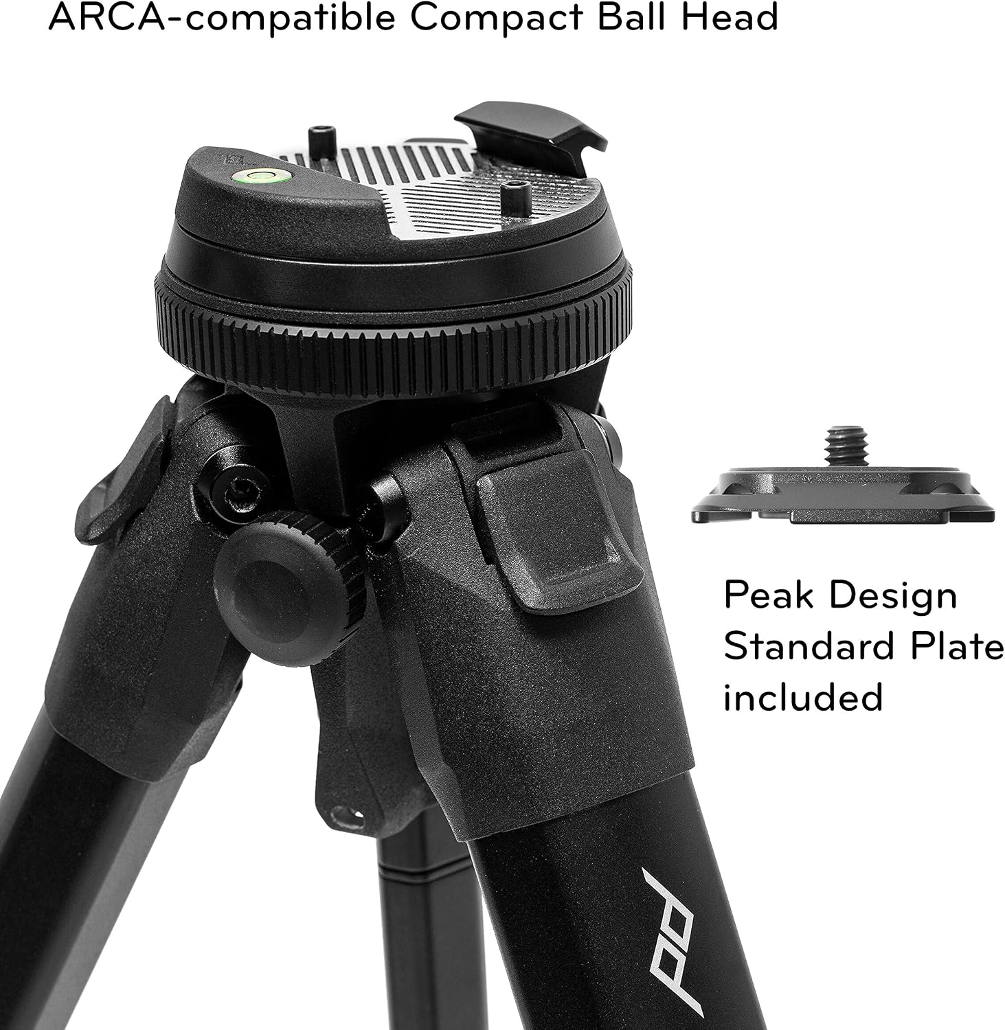 TRÍPODE PARA CÁMARA PEAK DESIGN TRAVEL TRIPOD ALUMINIO 20 LB CAPACIDAD - 5