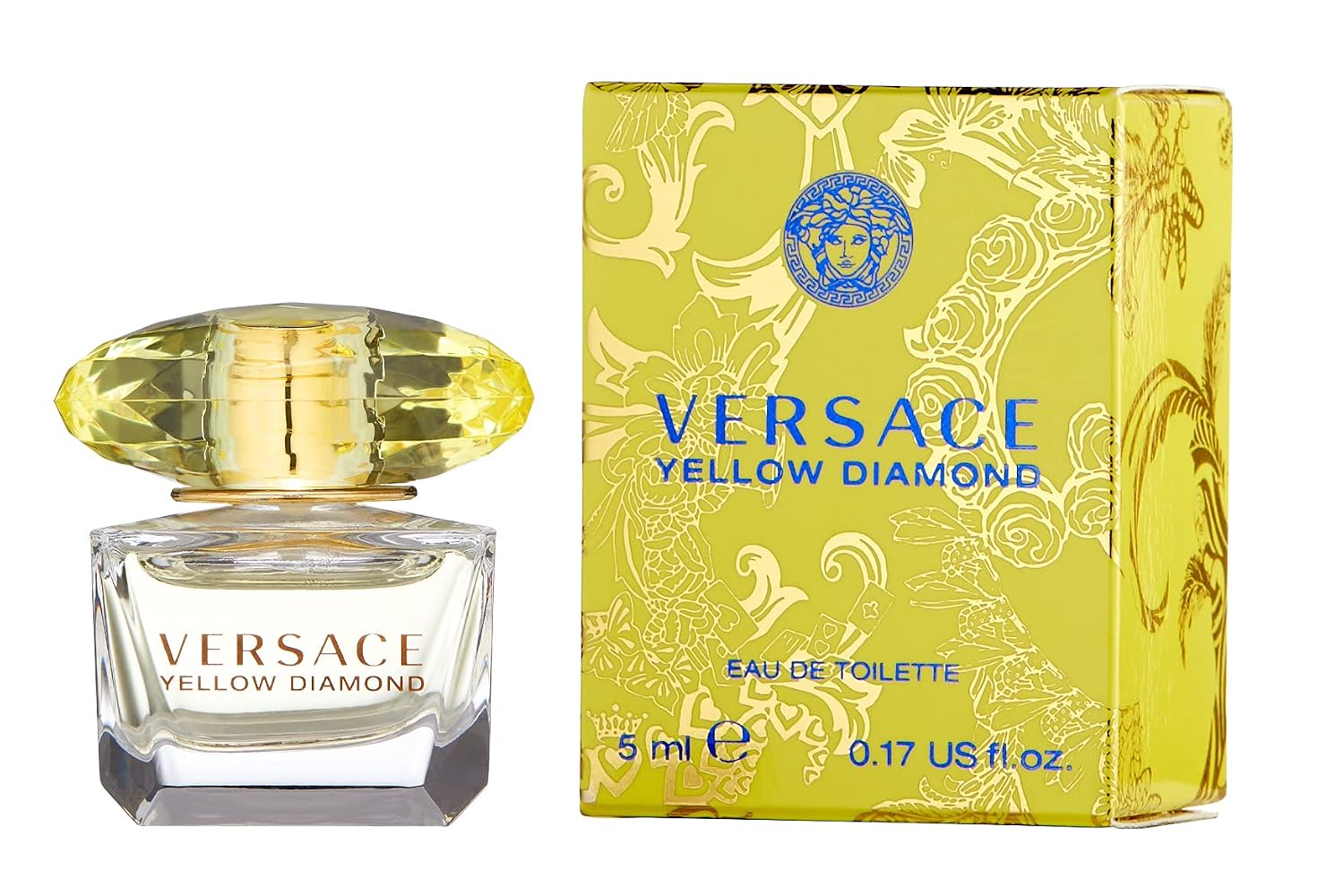 SET DE FRAGANCIA VERSACE YELLOW DIAMOND EAU DE TOILETTE PARA MUJER 5 ML - 4