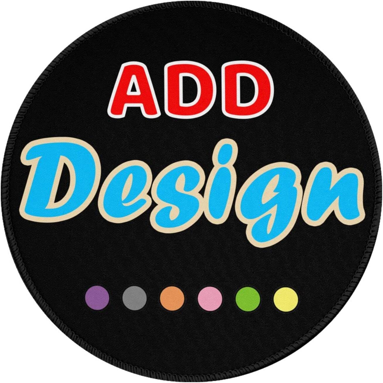 MOUSE PAD REDONDO PERSONALIZADO HSPOILDOGED 20X20 CM - 1