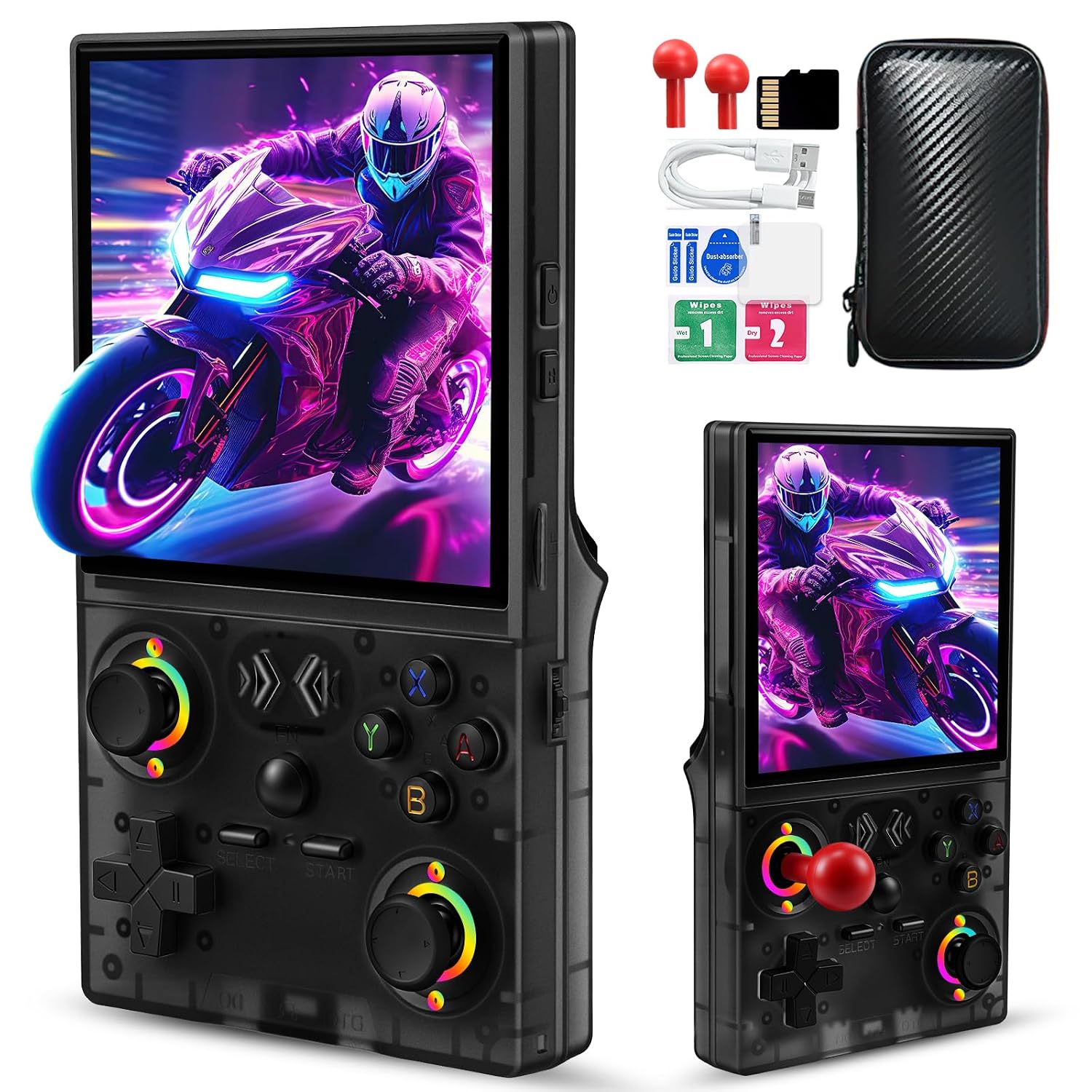 CONSOLA PORTÁTIL UYTGXEN XF40V RETRO CON JOYSTICKS DESMONTABLES Y PANTALLA IPS 4.0 PULGADAS - 1