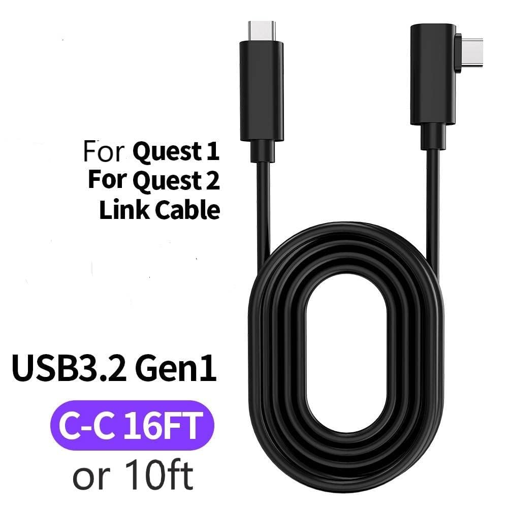 CABLE USB C A USB C 3.0 TNE 3 METROS PARA OCULUS QUEST 2/QUEST 3/META QUEST PRO - 2