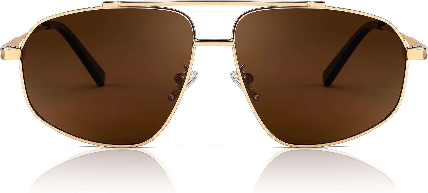 LENTES DE SOL FEISEDY AVIADOR RETRO POLARIZADOS UNISEX B2364 - 1