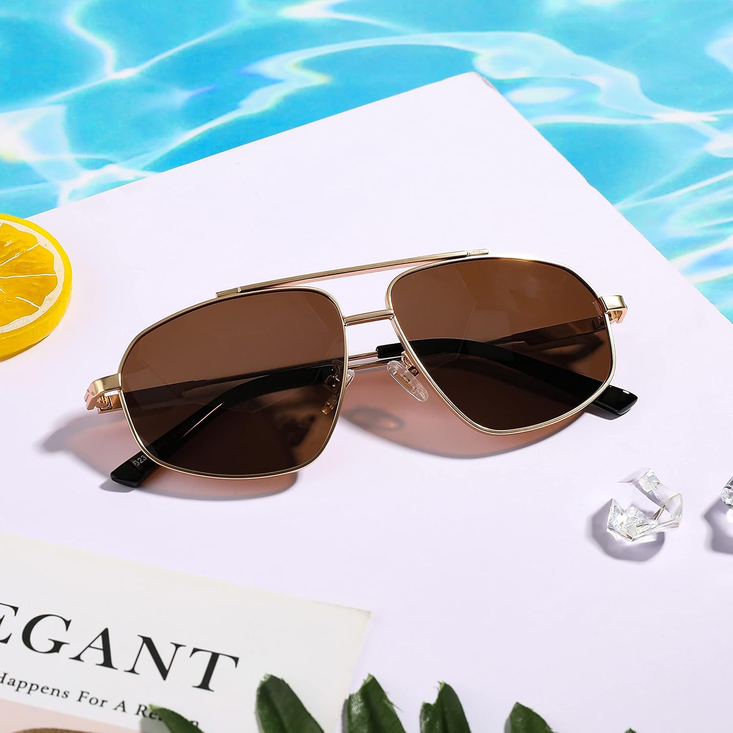 LENTES DE SOL FEISEDY AVIADOR RETRO POLARIZADOS UNISEX B2364 - 3