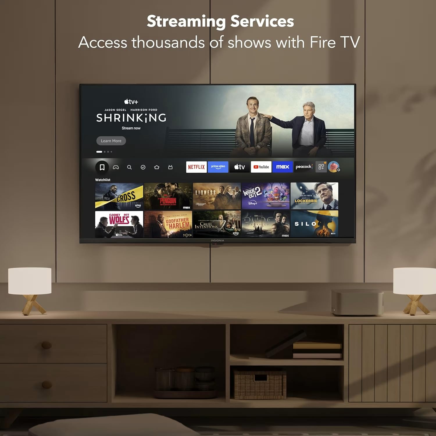 TELEVISOR INSIGNIA 50' F50 SERIES LED 4K UHD SMART FIRE TV - 2
