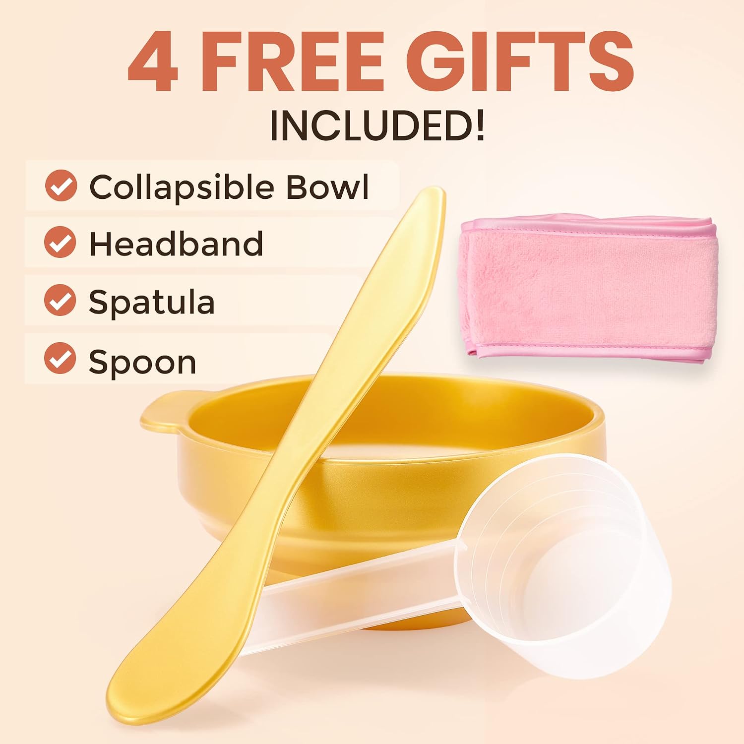 MASCARILLA FACIAL PEEL-OFF BRÜUN PREMIUM MODELING RUBBER MASK SET 10 TRATAMIENTOS - 2