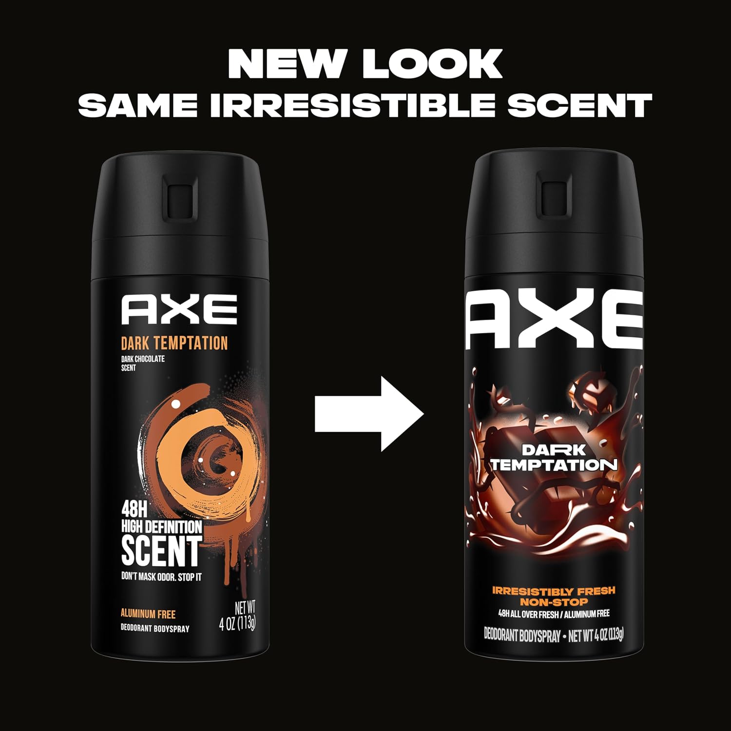 DESODORANTE EN SPRAY AXE DARK TEMPTATION 113 G - 3