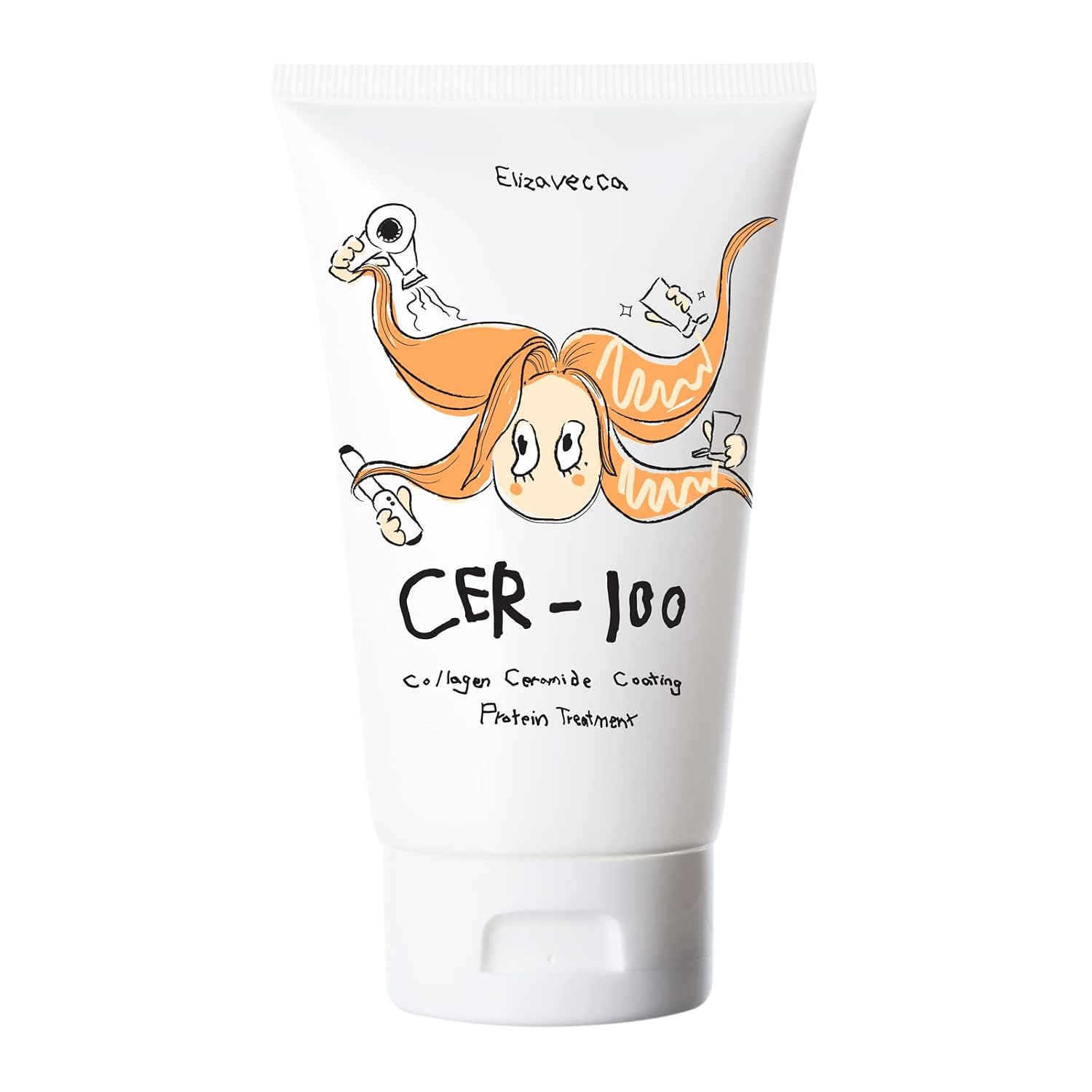 TRATAMIENTO CAPILAR ELIZAVECCA CER-100 COLÁGENO 100 ML - 1