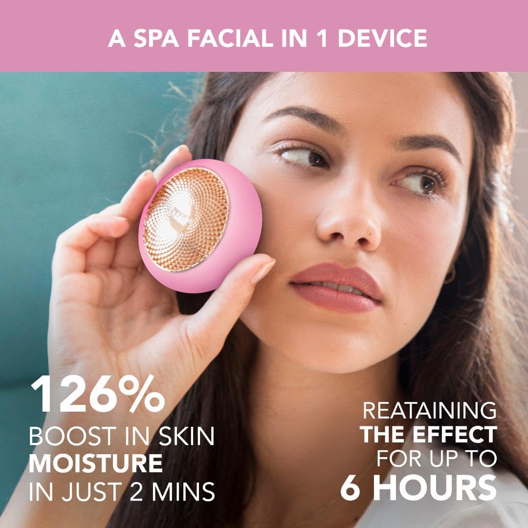 MASCARILLA FACIAL FOREO UFO 2 LED PEARL PINK - 2