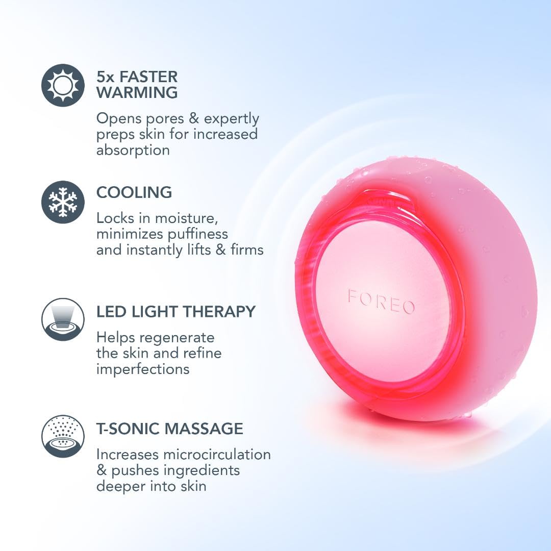 MASCARILLA FACIAL FOREO UFO 2 LED PEARL PINK - 3