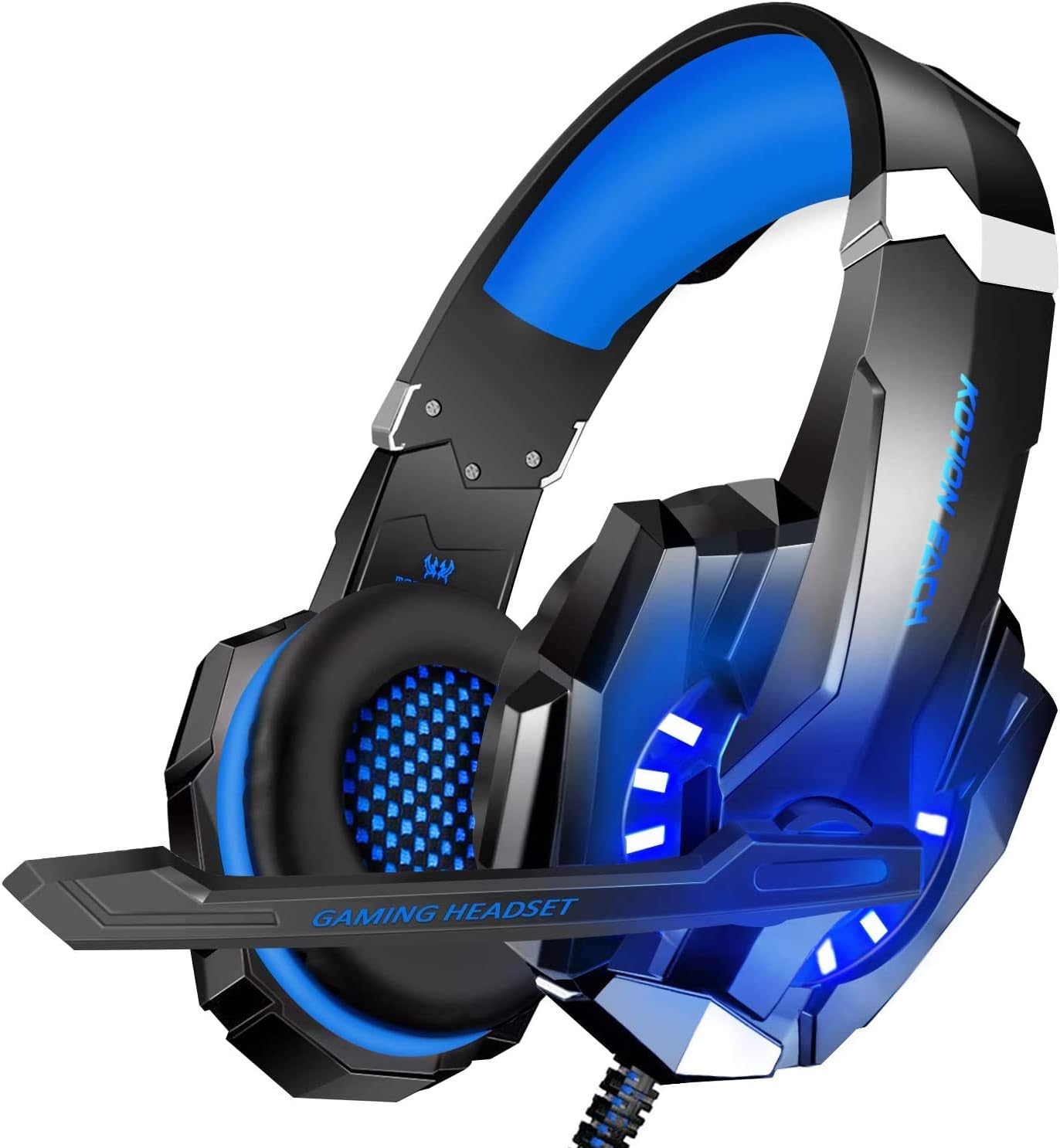 AUDÍFONOS GAMING BLUEFIRE CON MICRÓFONO PARA PS5 PS4 PC CON CABLE - 1