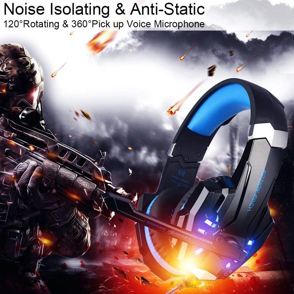 AUDÍFONOS GAMING BLUEFIRE CON MICRÓFONO PARA PS5 PS4 PC CON CABLE - 4