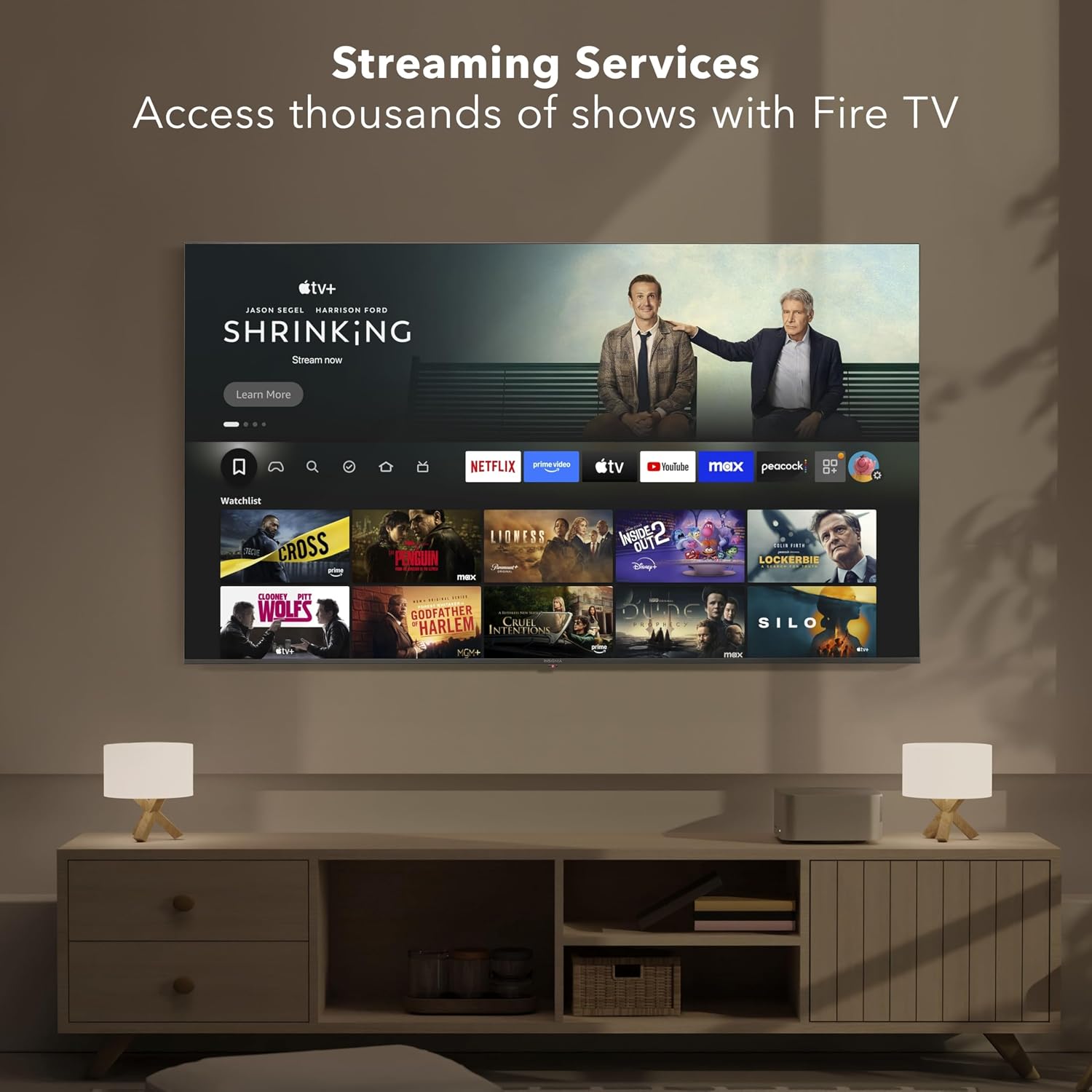 TELEVISOR INSIGNIA 75' F50 SERIES LED 4K UHD SMART FIRE TV - 2