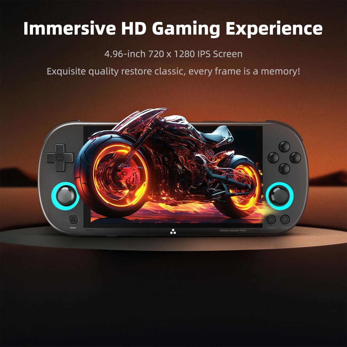 CONSOLA DE VIDEOJUEGOS WESICH TRIMUI SMART PRO 64GB GRIS - 3