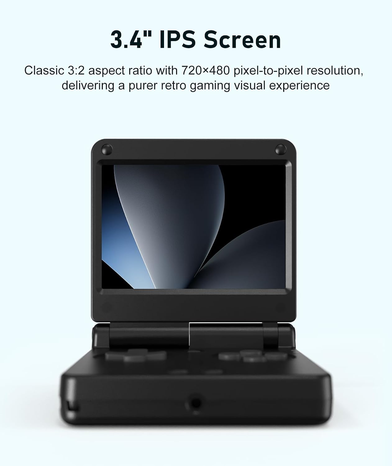 CONSOLA PORTÁTIL RGAMBERNIC RG SP FLIP 16GB PANTALLA 3.4'' IPS LINUX - 2