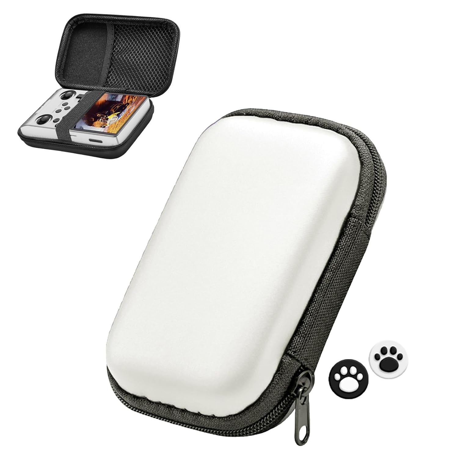 FUNDA RÍGIDA PARA CONSOLA TEHAOUU COMPATIBLE CON R35S Y R36S - 1